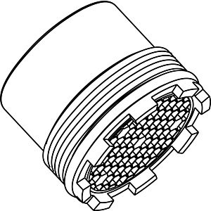 Ideal Standard cap, decor ATIVE, chrome B960473AA