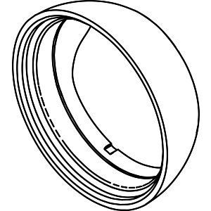 Ideal Standard cap MELANGE WT / Bidet , chrome A962042AA