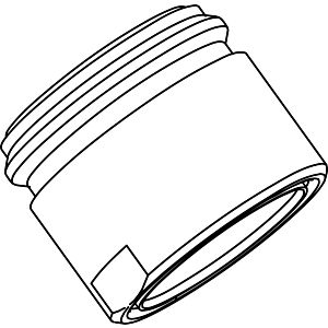 Ideal Standard Strahlregler B964902AA M 18x1, chrom, Ersatzteil