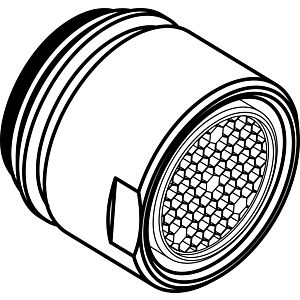 Ideal Standard aerator M18X1, cpl., 5ltr./min., A963369AA chrome