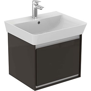 Ideal Standard Connect Air Waschtischunterschrank E0844VY, braun matt/weiss matt, 1 Auszug