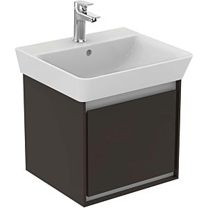 Ideal Standard Connect Air Waschtischunterschrank E0842VY, braun matt/weiss matt, 1 Auszug