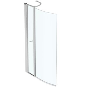 Ideal Standard Connect Air Duschwand E1137EO Glas, mit Tür, beidseitig verwendbar