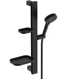 Ideal Standard Alu+ Eco Idealrain Brausekombination BE226XG 2 Funktionen, Ø 10cm, 6l, silk black