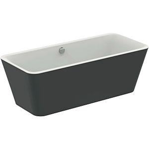 Ideal Standard Tonic II bath K8726V3 180 x 80 cm, matt white/black, free-standing, with filler