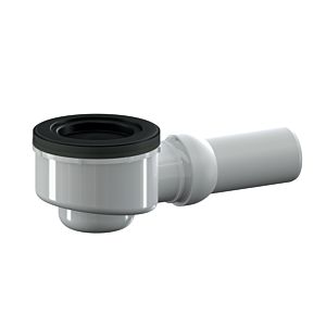 Ideal Standard Ultra Flat S Dallmer Orio shower tray waste fitting K863567 black connection, standard, DN 50
