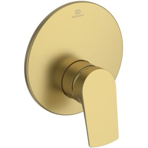 Ideal Standard La Dolce Vita set de finition A7636A2 mitigeur de douche à encastrer, or brossé