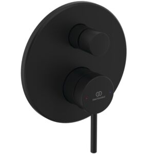Ideal Standard Ceraline Nuovo Unterputz-Badearmatur A8567XG DIN EN 1717 (DVGW), Silk Black