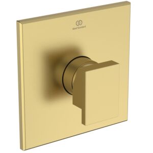 Ideal Standard Extra Finishing Set A8729A2 for concealed shower fitting, brushed gold