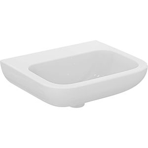 Ideal Standard Contour 21 lave-mains S241301 sans trou de robinetterie / trop-plein, 50 x 42 cm, blanc