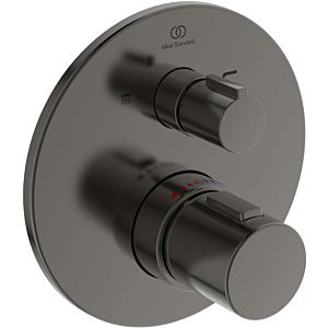 Ideal Standard Ceratherm T100 kit de montage A5815A5 pour thermostat de bain encastré, kit 2, sécurité intrinsèque, Gris Magnétique