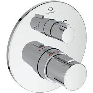 Ideal Standard Ceratherm T100 final assembly set A5815AA for concealed bath thermostat, kit 2, intrinsically safe, chrome