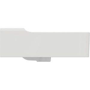 Ideal Standard Vasque Conca T3840MA avec 3 trous pour robinetterie et trop-plein, sol, 1200 x 450 x 165 mm, blanc Ideal Plus