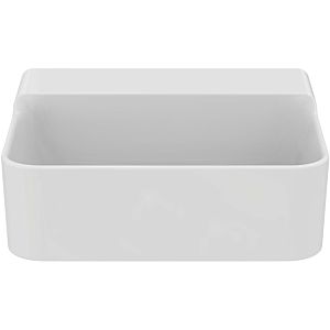 Ideal Standard Conca Lave-mains T387901 400x350mm, sans trop-plein, sol, sans trou robinetterie, blanc