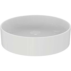 Ideal Standard Bol supérieur Conca T3696MA sans trou robinetterie ni trop-plein, rond Ø 450 mm, blanc Idéal Plus