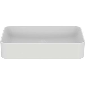 Ideal Standard Conca top bol T369801 sans trou robinetterie ni trop-plein, carré 600 x 400 mm, blanc