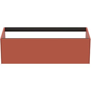 Ideal Standard Conca Waschtisch-Unterschrank T3933Y3 ohne Waschtisch-Platte, 1 Auszug, 120x50,5x36 cm, Sunset matt lackiert