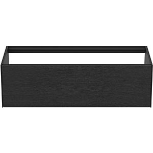 Ideal Standard Conca Waschtisch-Unterschrank T3933Y4 ohne Waschtisch-Platte, 1 Auszug, 120x50,5x36 cm, Eiche geflammt Furnier