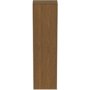 Ideal Standard Conca Hochschrank T3956Y5 1 Tür, 37x25x140 cm, Halbhochschrank, Walnuss dunkel Furnier