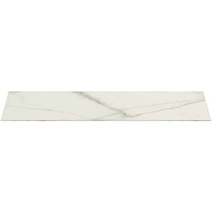 Ideal Standard Conca Keramik-Waschtisch-Platte T3972DH Ausladung 50,5cm, 120 x 50,5 x 0,6 cm, Mamor Calacatta