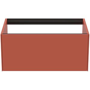 Ideal Standard Conca Waschtisch-Unterschrank T3985Y3 ohne Waschtisch-Platte, 1 Auszug, 80x50,5x36 cm, Sunset matt lackiert