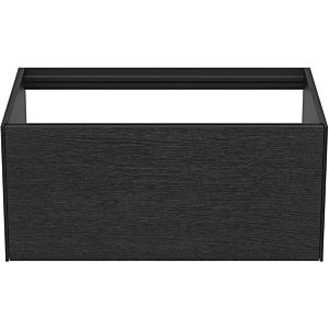 Ideal Standard vasque Conca T3985Y4 sans plan vasque, 2000 coulissant, 80x50,5x36 cm, plaqué chêne flammé