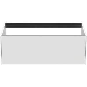 Ideal Standard vasque Conca T3988Y1 sans plan vasque, 2000 coulissant, 100x50,5x36 cm, laqué blanc mat