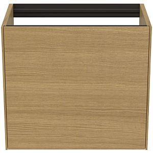 Ideal Standard vasque Conca T3991Y6 sans plan vasque, coulissant 2000 , 60 x 37 x 54 cm, placage Eiche hell