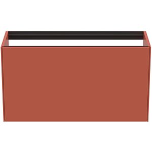 Ideal Standard Conca Waschtisch-Unterschrank T3997Y3 ohne Waschtisch-Platte, 1 Auszug, 100 x 37 x 54 cm, Sunset matt lackiert