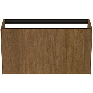 Ideal Standard vasque Conca T3997Y5 sans plan vasque, coulissant 2000 , 100 x 37 x 54 cm, placage noyer foncé