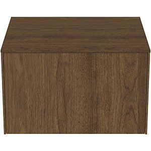 Ideal Standard vasque Conca T4311Y5 sans découpe, coulissant 2000 , 60x50,5x37 cm, placage noyer foncé
