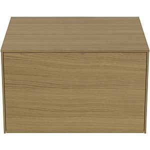 Ideal Standard vasque Conca T4311Y6 sans découpe, coulissant 2000 , 60x50,5x37 cm, placage Eiche hell