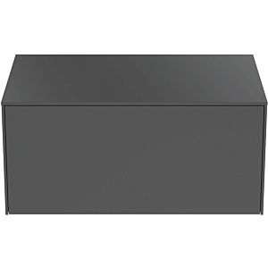 Ideal Standard vasque Conca T4312Y2 sans découpe, coulissant 2000 , 80x50,5x37 cm, laqué anthracite mat