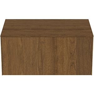 Ideal Standard vasque Conca T4312Y5 sans découpe, 2000 coulissant, 80x50,5x37 cm, placage noyer foncé
