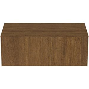 Ideal Standard Conca Waschtisch-Unterschrank T4313Y5 ohne Ausschnitt, 1 Auszug, 100x50,5x37 cm, Walnuss dunkel Furnier