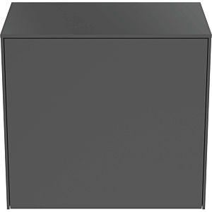 Ideal Standard vasque Conca T4317Y2 sans découpe, coulissant 2000 , 60 x 37 x 55 cm, laqué anthracite mat