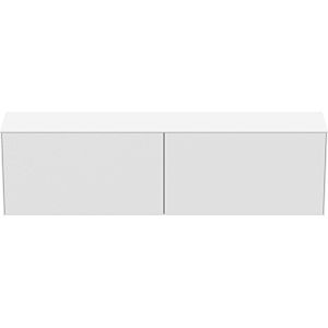 Ideal Standard T4332Y1 sans découpe, 2 tiroirs, 200 x 37 x 55 cm, laqué blanc mat