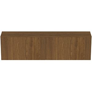 Ideal Standard T4332Y5 sans découpe, 2 tiroirs, 200 x 37 x 55 cm, placage noyer foncé