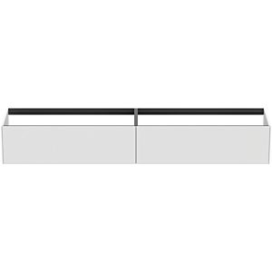 Ideal Standard Conca vanity unit T4333Y1 240x50.5x36cm, without vanity top, 2 pull-outs, matt white lacquered