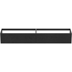 Ideal Standard Conca Waschtisch-Unterschrank T4333Y4 240x50,5x36cm, ohne Waschtisch-Platte, 2 Auszüge, Eiche geflammt Furnier