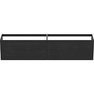 Ideal Standard Conca vanity unit T4336Y4 240x50.5x54cm, without vanity top, 4 pull-outs, flamed oak veneer