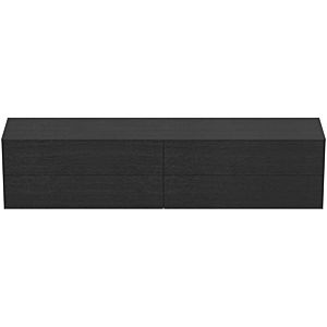 Ideal Standard vasque Conca T4338Y4 sans découpe, 4 tiroirs, 240x50,5x555 cm, plaqué chêne flammé