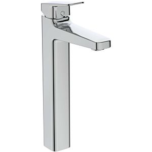 Ideal Standard CeraPlan basin mixer BD238AA projection 138mm, with extended base, chrome-plated, with metal waste set