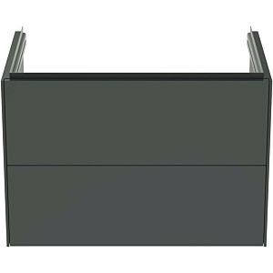 Ideal Standard Conca Waschtisch-Unterschrank T4574Y2 80x50x55cm, 2 Auszüge, Anthrazit matt lackiert
