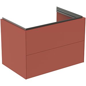 Ideal Standard Conca Waschtisch-Unterschrank T4574Y3 80x50x55cm, 2 Auszüge, Sunset matt lackiert