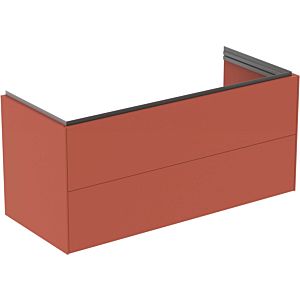 Ideal Standard Conca Waschtisch-Unterschrank T4576Y3 120x50x55cm, 2 Auszüge, Sunset matt lackiert