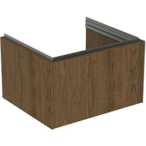 Ideal Standard Conca Waschtisch-Unterschrank T4577Y5 60x50x55cm, 1 Auszug, Walnuss dunkel Furnier