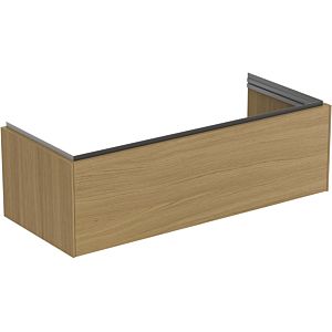 Ideal Standard Conca sous-lavabo T4580Y6 120x50x55cm, 2000 coulissant, Eiche hell placage