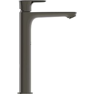 Ideal Standard Connect Air wash basin mixer A7028A5 extended base, Blue Start, projection 150mm, without waste set, magnetic grey