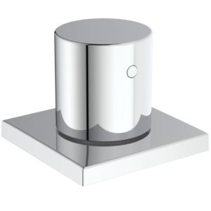 Ideal Standard Joy Neo kit de montage A7568AA pour vanne multivoies, rosace carrée, chromée